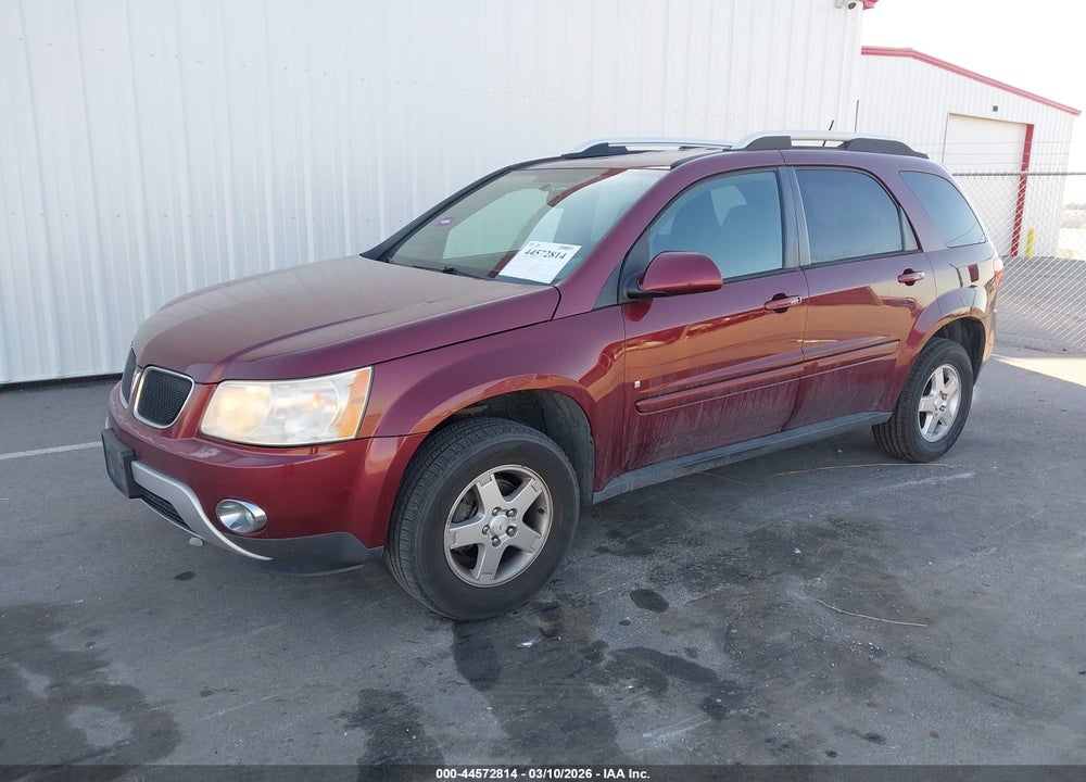 2008 PONTIAC TORRENT VIN: 2CKDL43F086032992