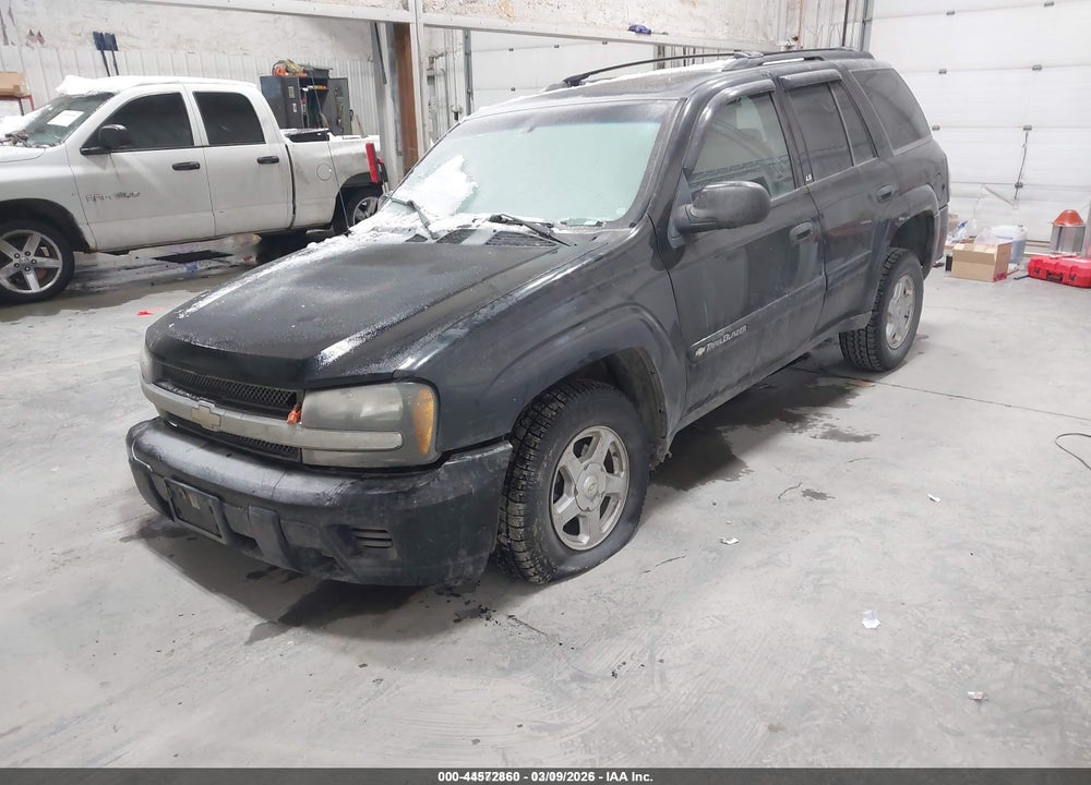 2002 CHEVROLET TRAILBLAZER LS VIN: 1GNDT13S822236048