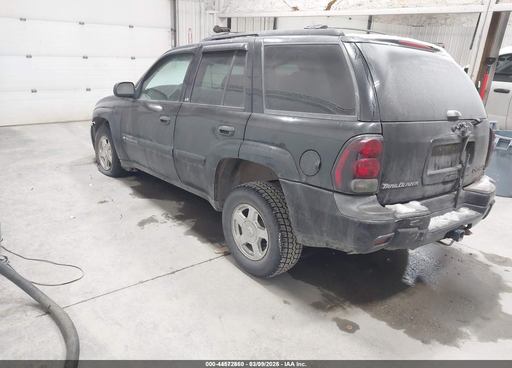 2002 CHEVROLET TRAILBLAZER LS VIN: 1GNDT13S822236048