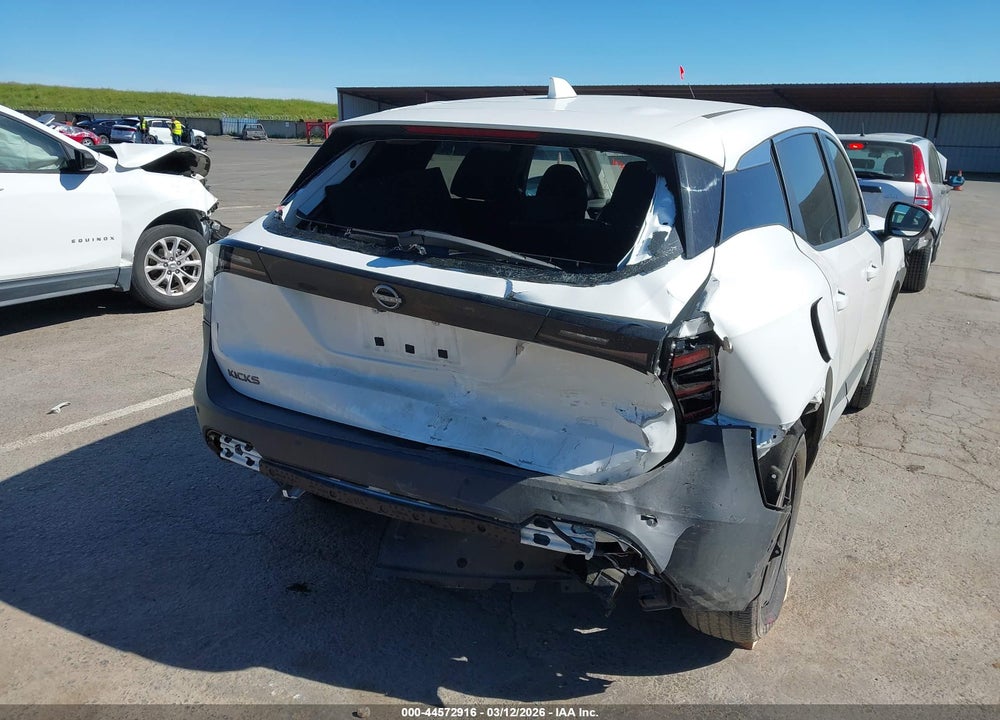 2025 NISSAN KICKS SV FWD VIN: 3N8AP6CA3SL303744