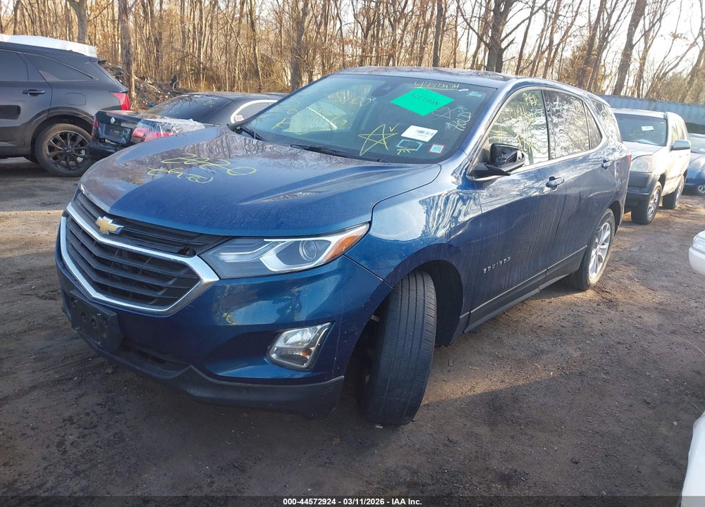 2020 CHEVROLET EQUINOX FWD LT 1.5L TURBO VIN: 3GNAXKEV1LL345567