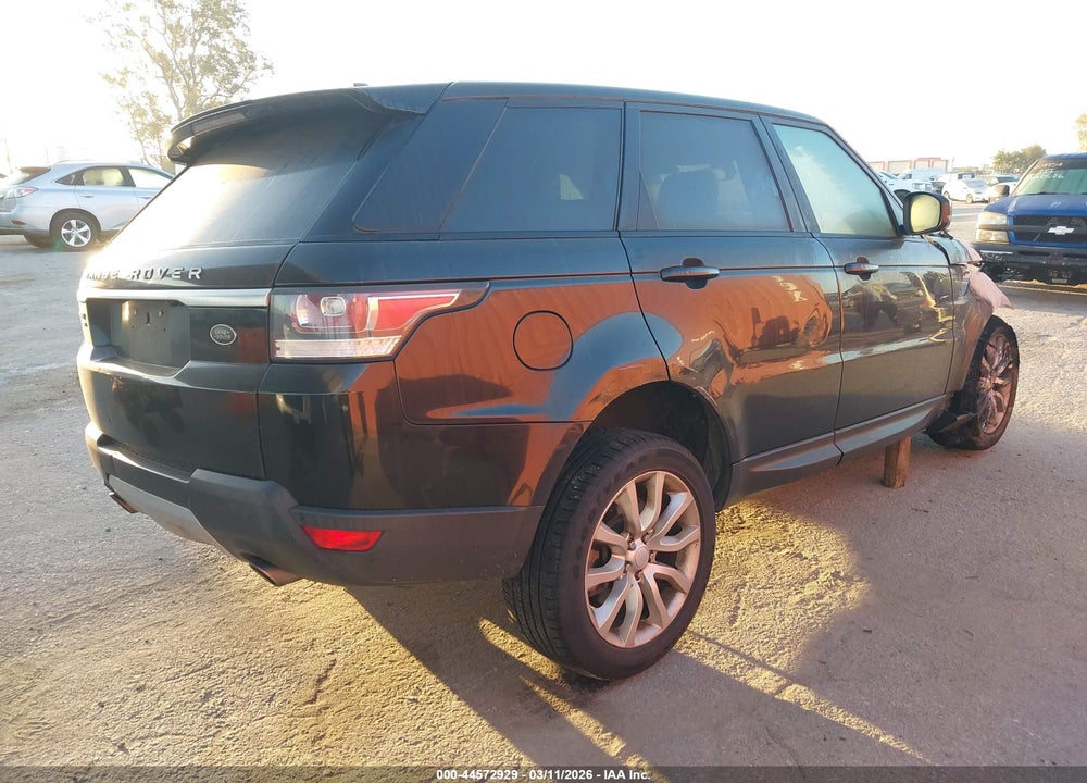 2016 LAND ROVER RANGE ROVER SPORT 3.0L V6 SUPERCHARGED HSE VIN: SALWR2VF1GA639056