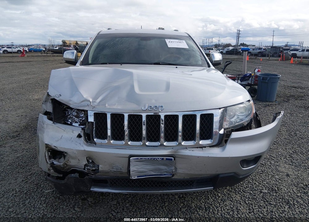 2011 JEEP GRAND CHEROKEE OVERLAND VIN: 1J4RR6GT8BC674957