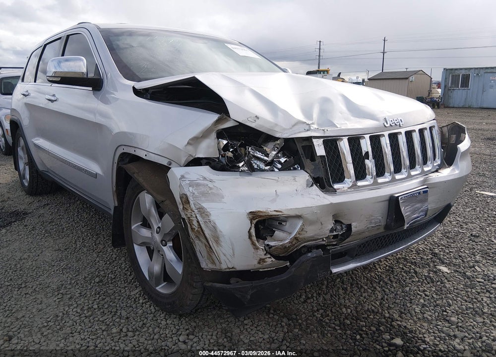 2011 JEEP GRAND CHEROKEE OVERLAND VIN: 1J4RR6GT8BC674957