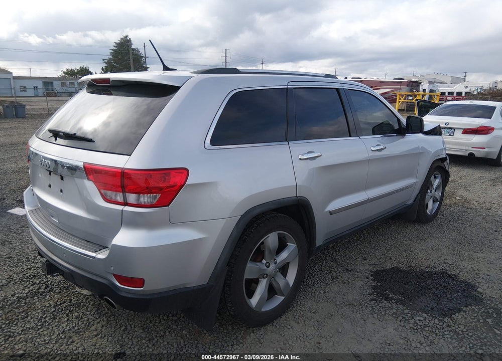 2011 JEEP GRAND CHEROKEE OVERLAND VIN: 1J4RR6GT8BC674957