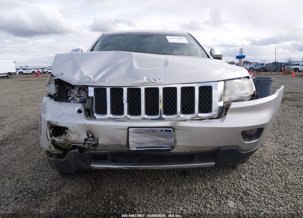 2011 JEEP GRAND CHEROKEE OVERLAND VIN: 1J4RR6GT8BC674957