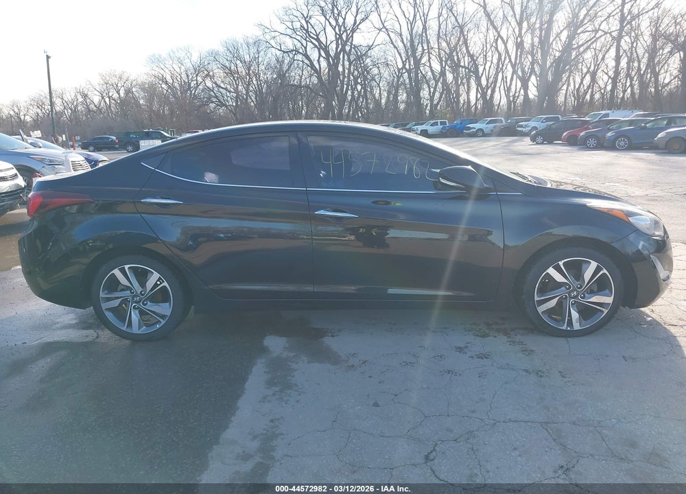 2014 HYUNDAI ELANTRA LIMITED VIN: 5NPDH4AE0EH507874