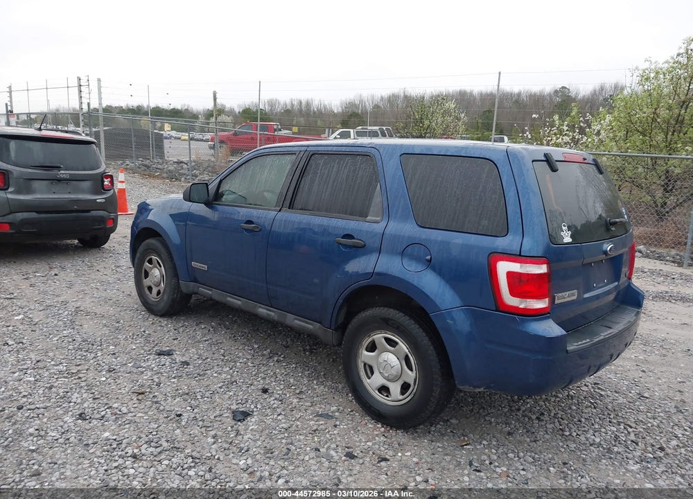 2008 FORD ESCAPE XLS/XLS MANUAL VIN: 1FMCU02Z38KB09111