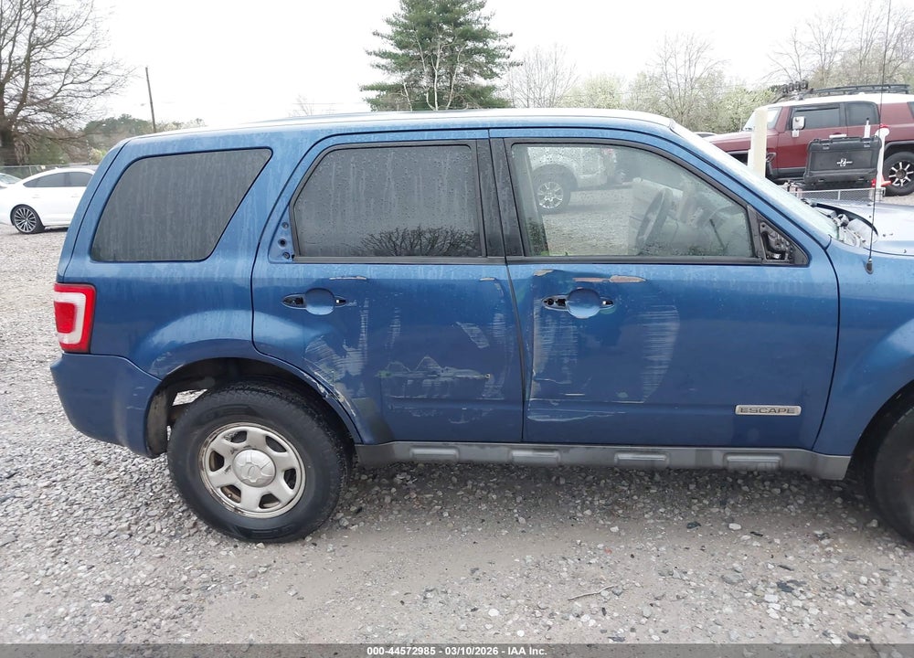 2008 FORD ESCAPE XLS/XLS MANUAL VIN: 1FMCU02Z38KB09111