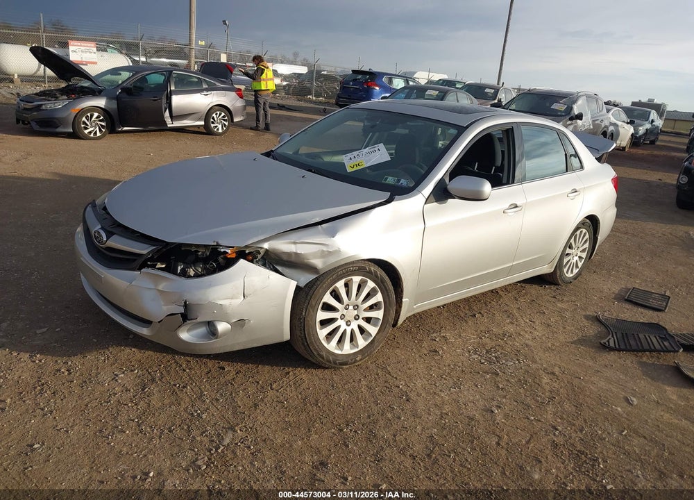 2011 SUBARU IMPREZA 2.5I PREMIUM VIN: JF1GE6B62BH502572
