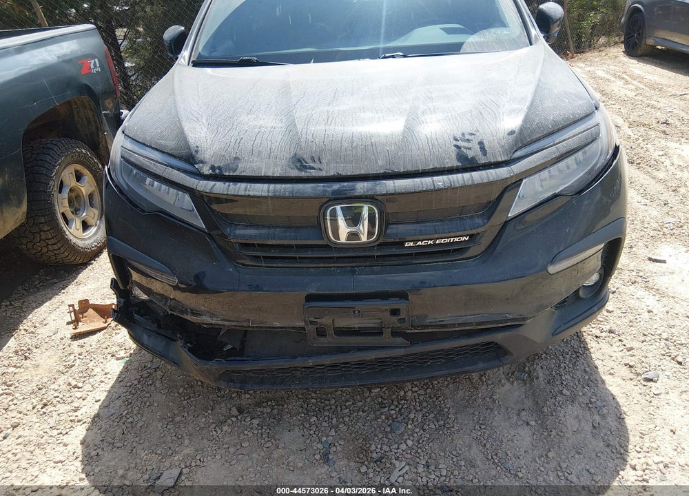 2020 HONDA PILOT AWD BLACK EDITION VIN: 5FNYF6H72LB004076