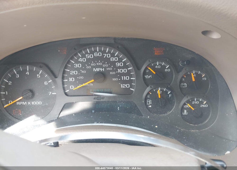 2004 CHEVROLET TRAILBLAZER LS VIN: 1GNDS13S142433858