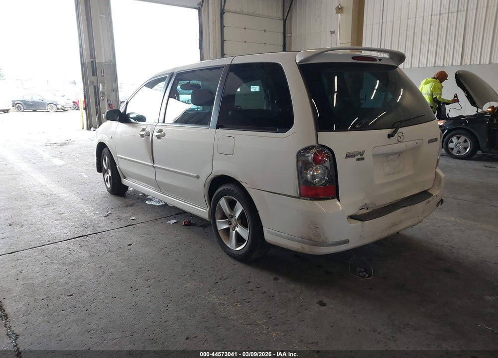 2005 MAZDA MPV ES VIN: JM3LW28J350542258