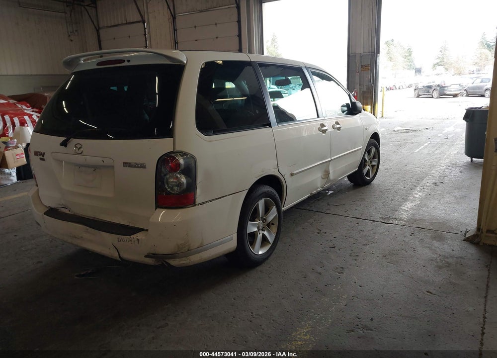 2005 MAZDA MPV ES VIN: JM3LW28J350542258