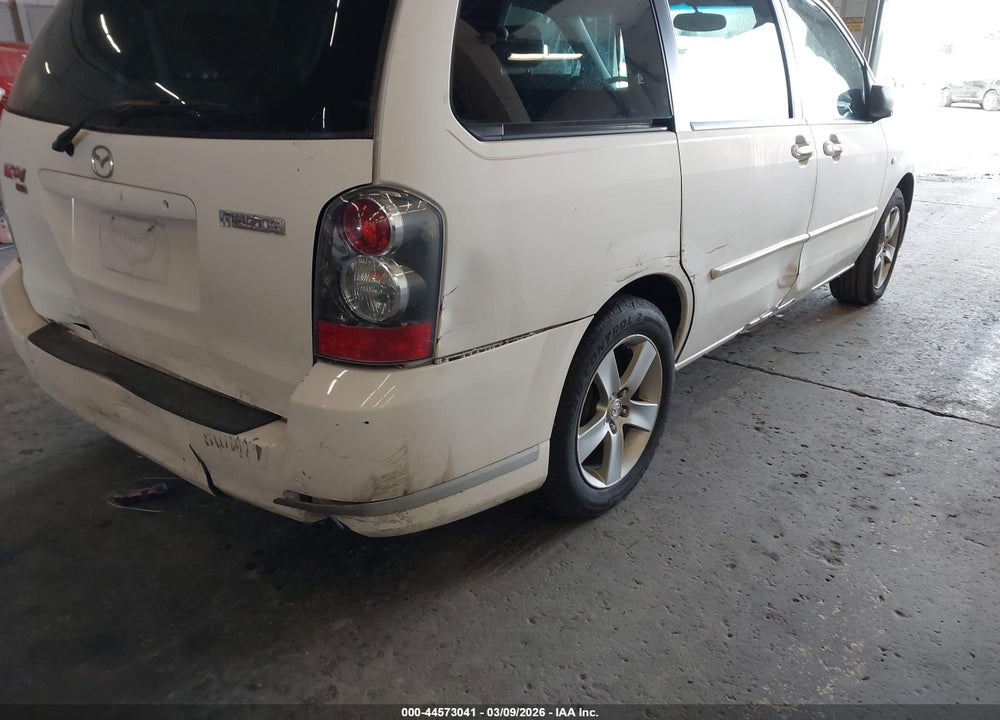 2005 MAZDA MPV ES VIN: JM3LW28J350542258