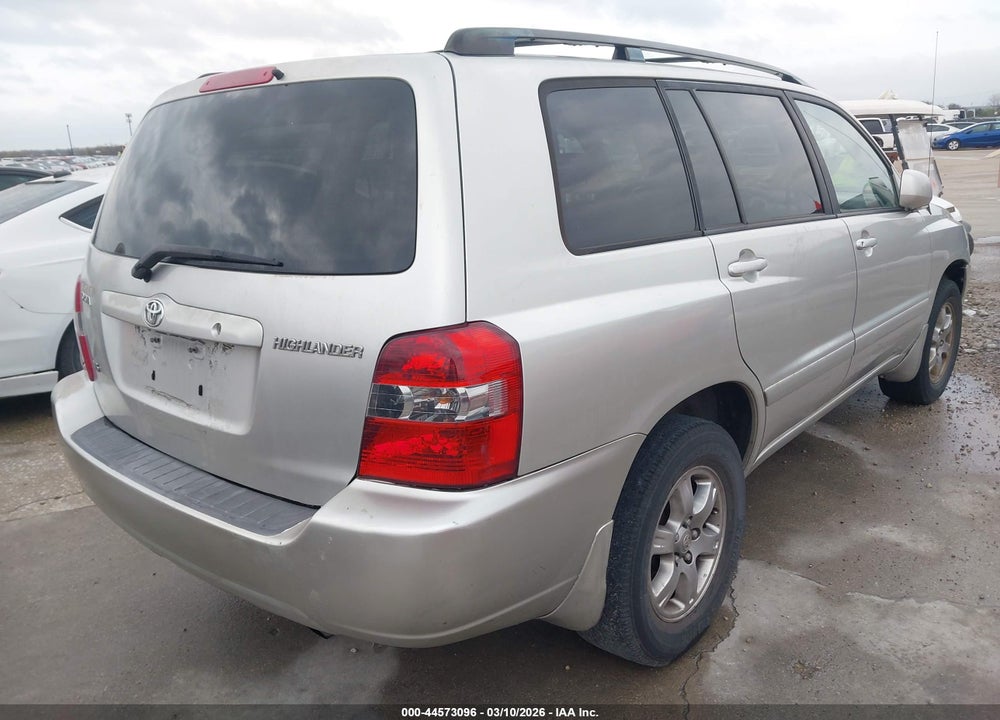 2006 TOYOTA HIGHLANDER V6 VIN: JTEDP21A960107729
