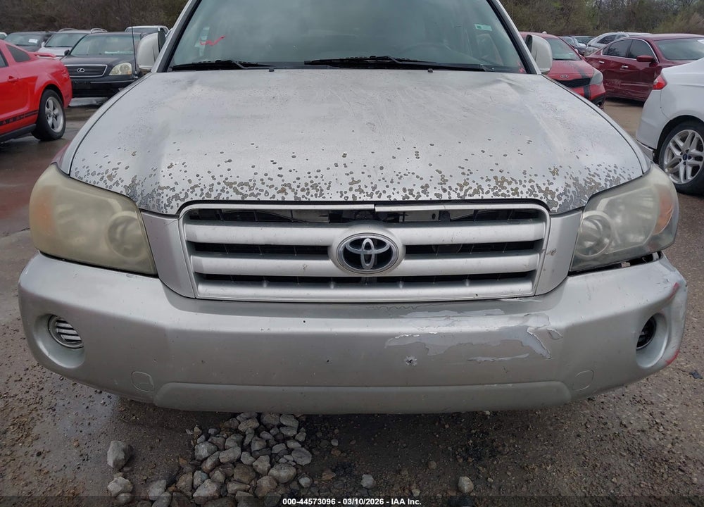 2006 TOYOTA HIGHLANDER V6 VIN: JTEDP21A960107729