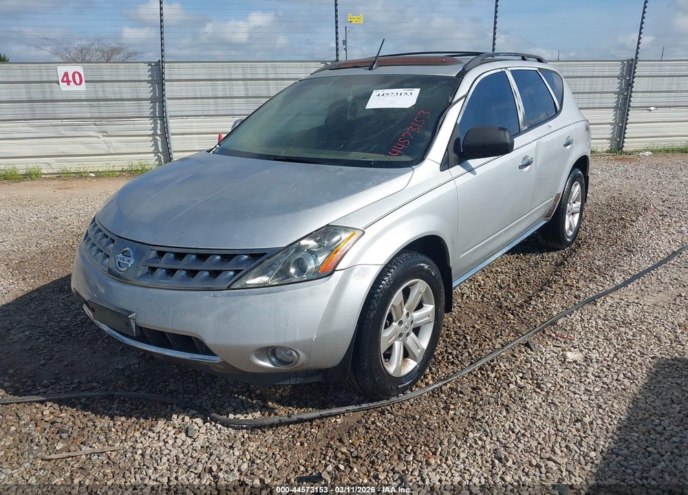 2006 NISSAN MURANO SL VIN: JN8AZ08T36W404266