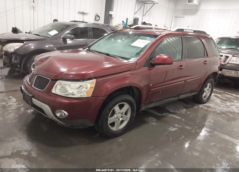2009 PONTIAC TORRENT VIN: 2CKDL43F196218753