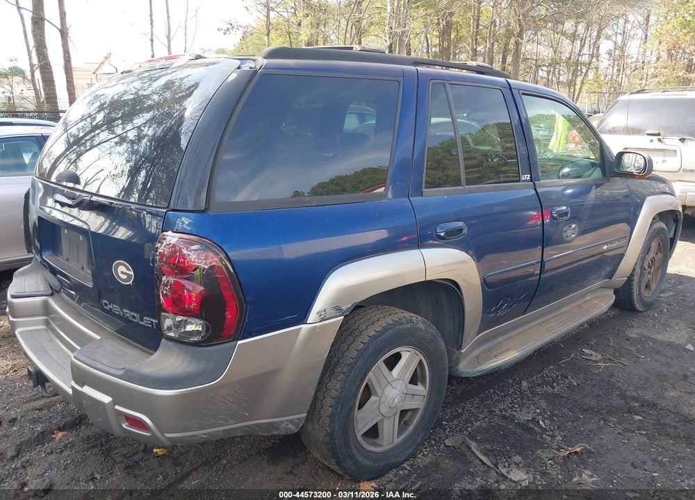 2002 CHEVROLET TRAILBLAZER LTZ VIN: 1GNDT13SX22341092