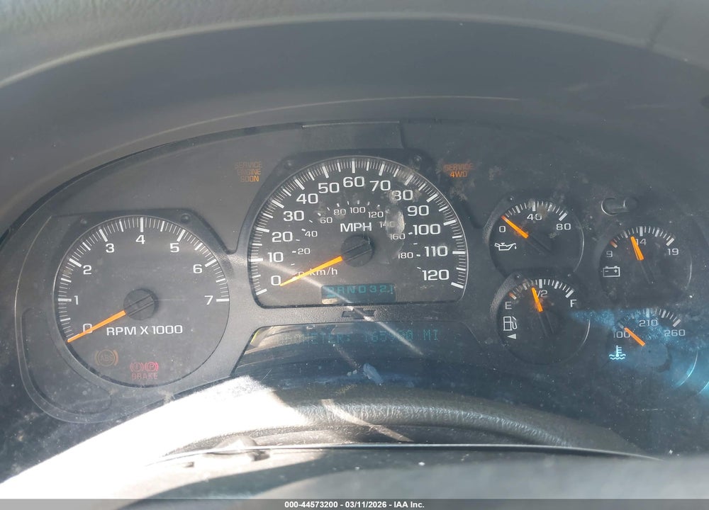 2002 CHEVROLET TRAILBLAZER LTZ VIN: 1GNDT13SX22341092