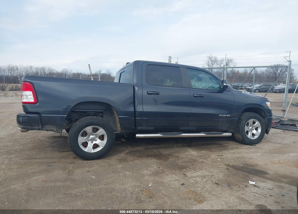 2019 RAM 1500 BIG HORN/LONE STAR  4X4 5'7 BOX VIN: 1C6SRFFT3KN877923