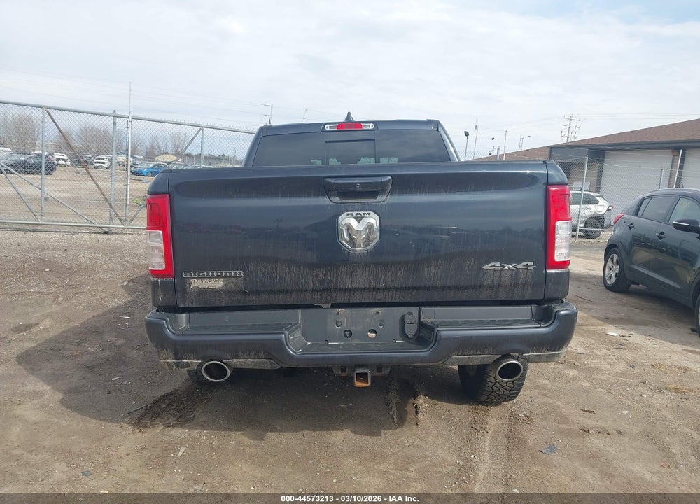 2019 RAM 1500 BIG HORN/LONE STAR  4X4 5'7 BOX VIN: 1C6SRFFT3KN877923