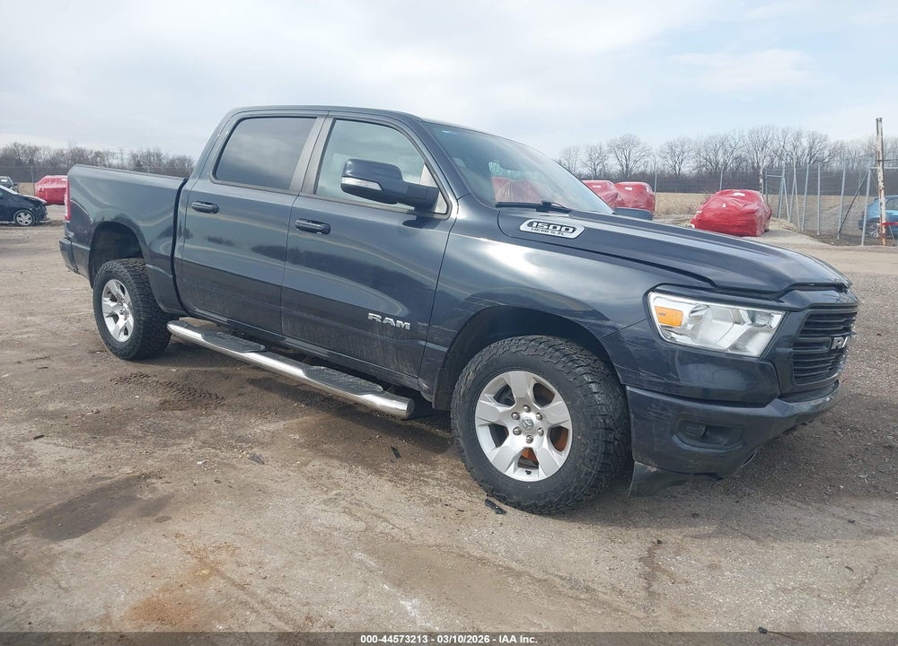 2019 RAM 1500 BIG HORN/LONE STAR  4X4 5'7 BOX VIN: 1C6SRFFT3KN877923