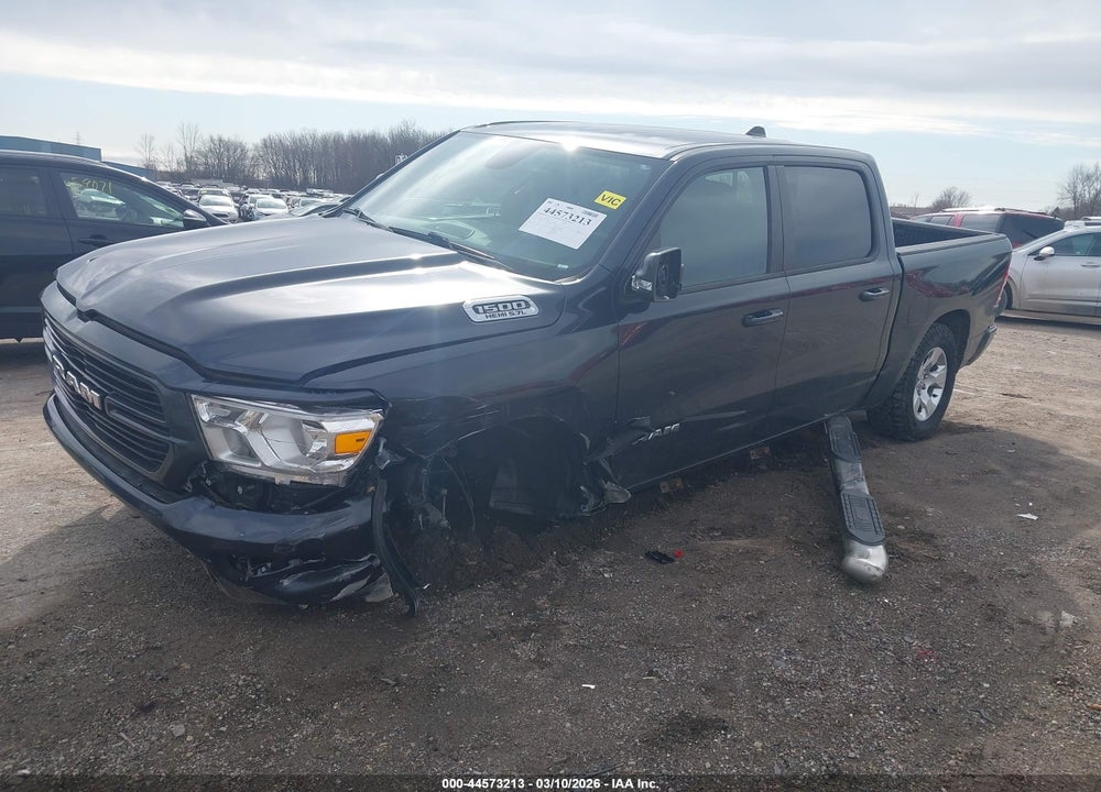 2019 RAM 1500 BIG HORN/LONE STAR  4X4 5'7 BOX VIN: 1C6SRFFT3KN877923
