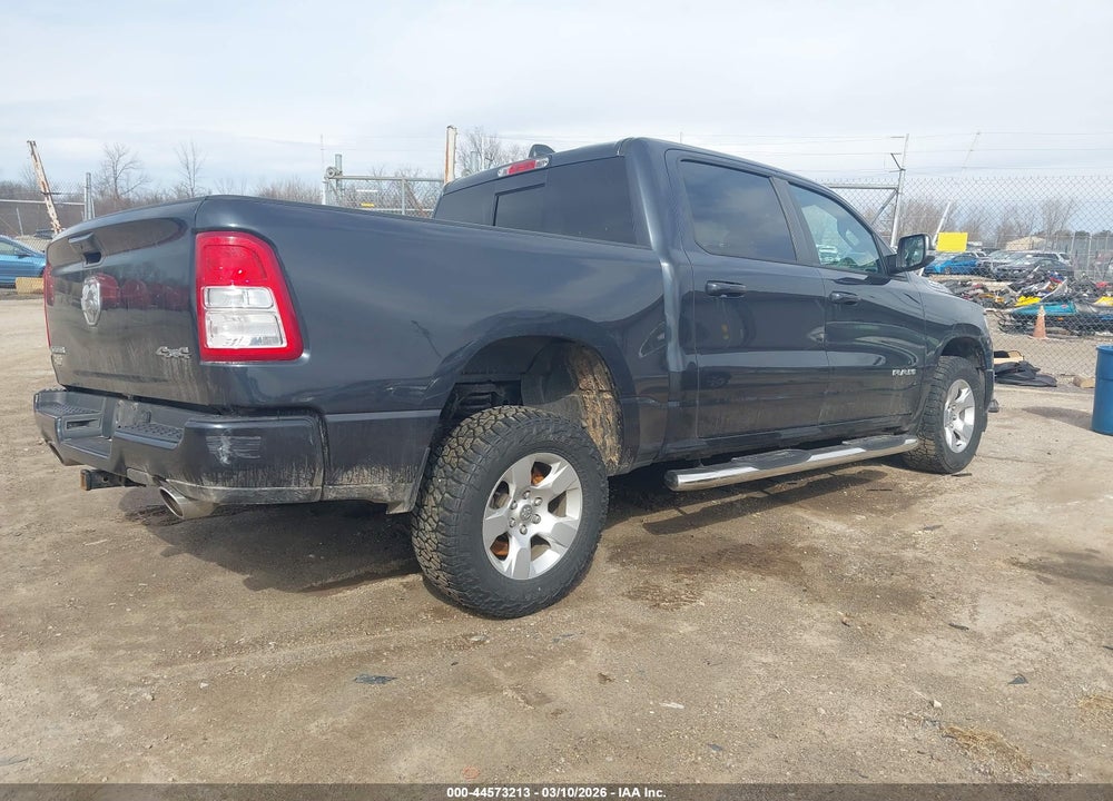 2019 RAM 1500 BIG HORN/LONE STAR  4X4 5'7 BOX VIN: 1C6SRFFT3KN877923