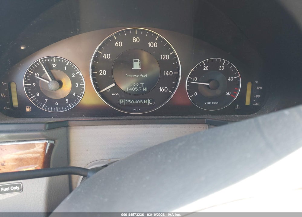 2007 MERCEDES-BENZ E 320 BLUETEC VIN: WDBUF22X87B045903