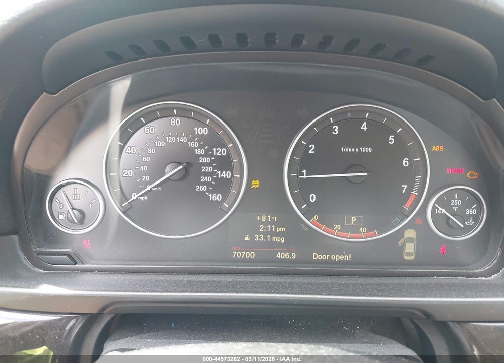 2011 BMW 528I VIN: WBAFR1C52BC741438