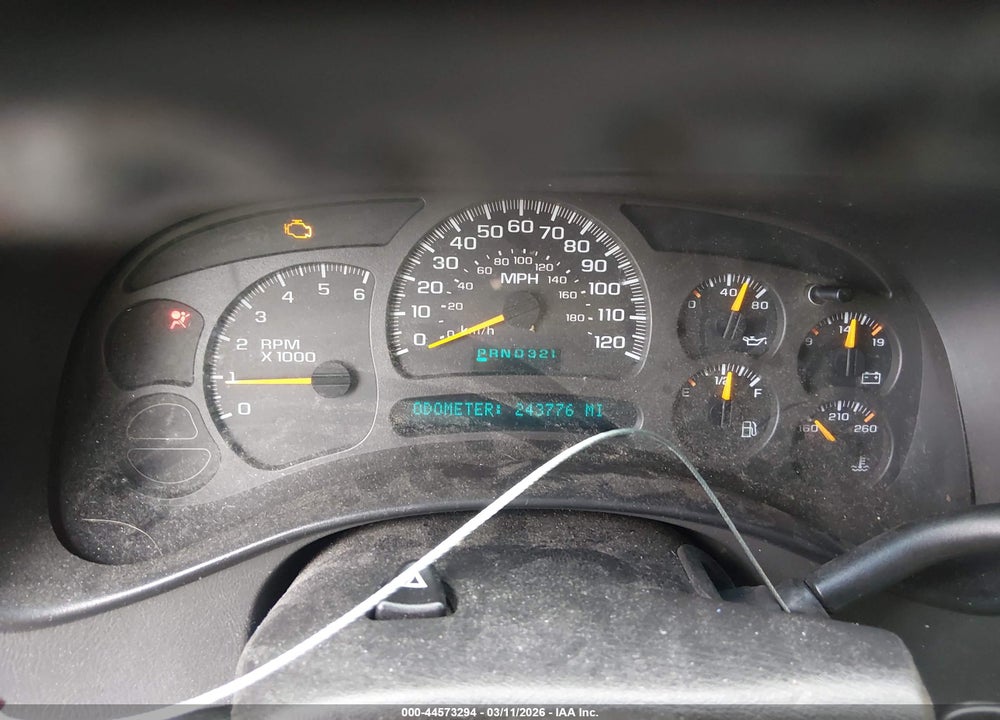 2003 GMC YUKON SLE VIN: 1GKEC13V83R249726