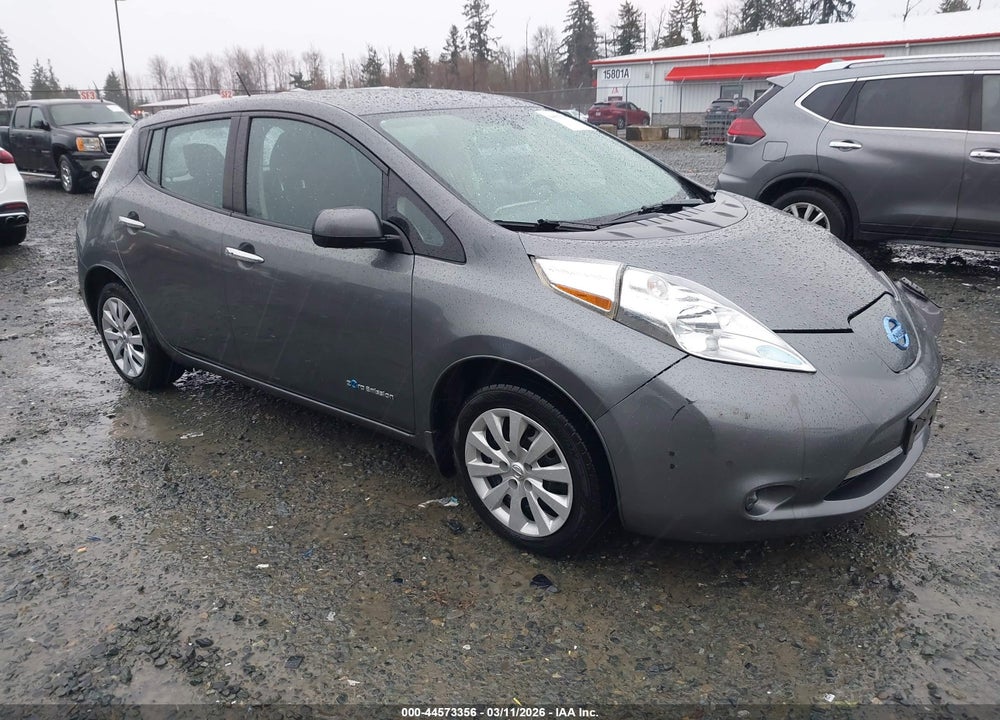 2017 NISSAN LEAF S VIN: 1N4BZ0CP9HC308503