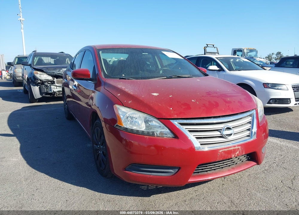 2014 NISSAN SENTRA SV VIN: 3N1AB7AP7EL634163