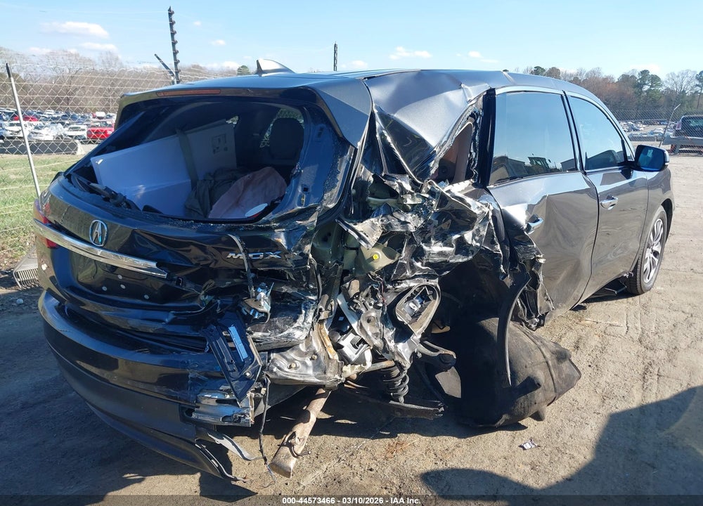 2014 ACURA MDX TECHNOLOGY PACKAGE VIN: 5FRYD3H41EB019325