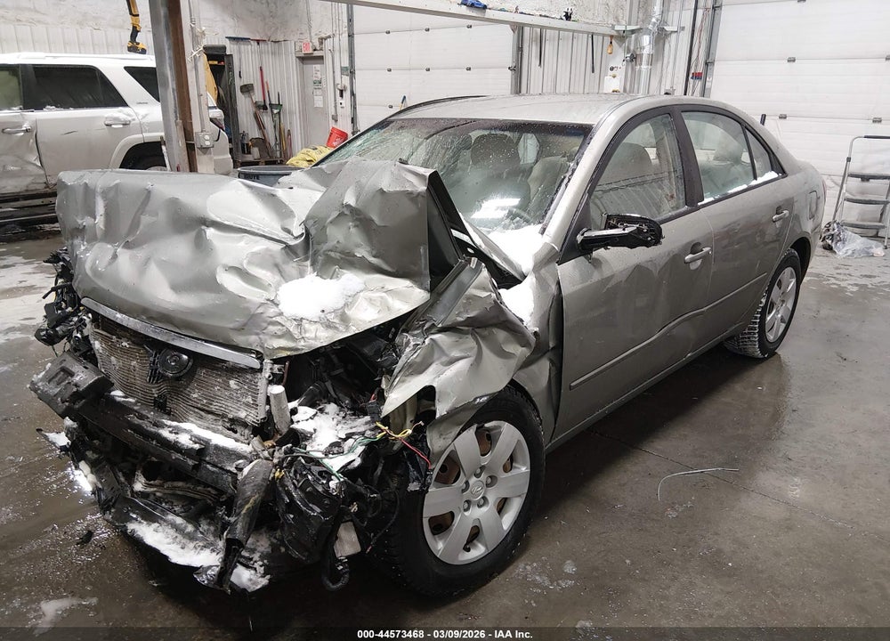 2007 HYUNDAI SONATA GLS VIN: 5NPET46C57H255231