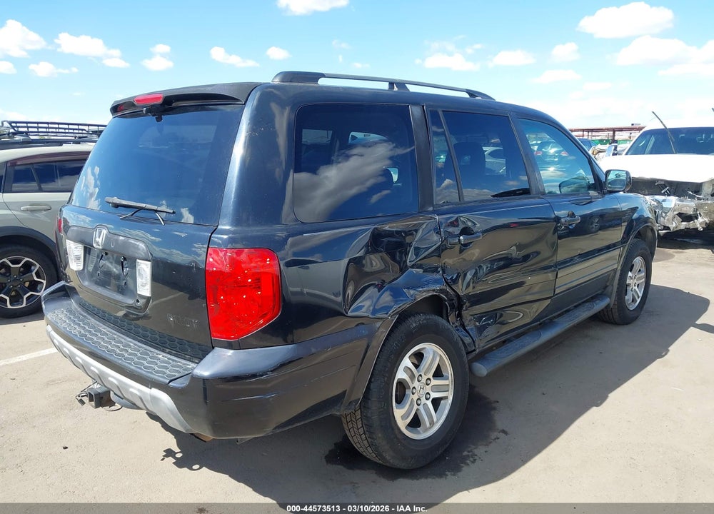 2003 HONDA PILOT EXL VIN: 2HKYF18633H580416