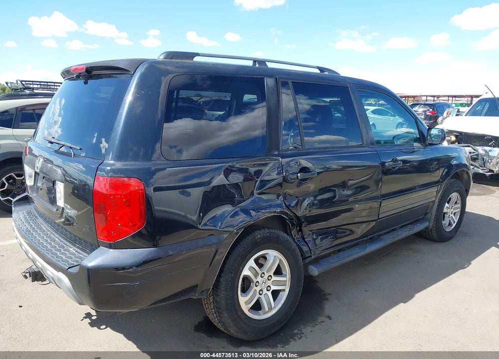 2003 HONDA PILOT EXL VIN: 2HKYF18633H580416