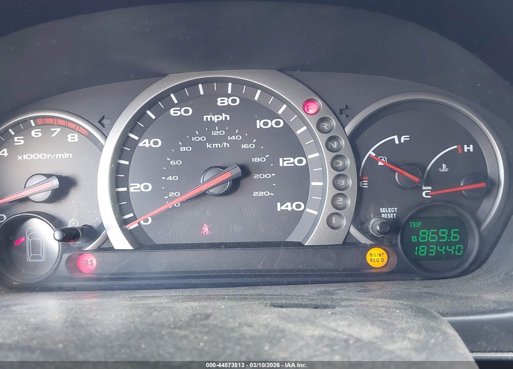 2003 HONDA PILOT EXL VIN: 2HKYF18633H580416