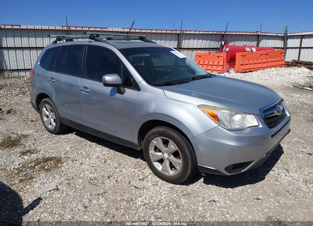 2014 SUBARU FORESTER 2.5I PREMIUM VIN: JF2SJADC6EH536011