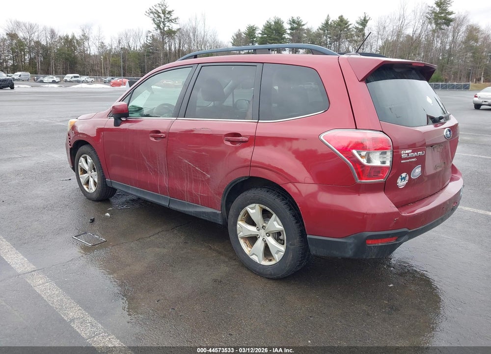 2015 SUBARU FORESTER 2.5I LIMITED VIN: JF2SJAKC6FH832182