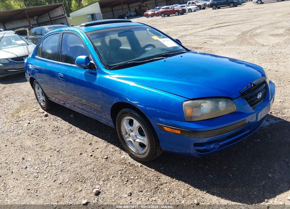 2004 HYUNDAI ELANTRA GLS/GT VIN: KMHDN46D74U791576