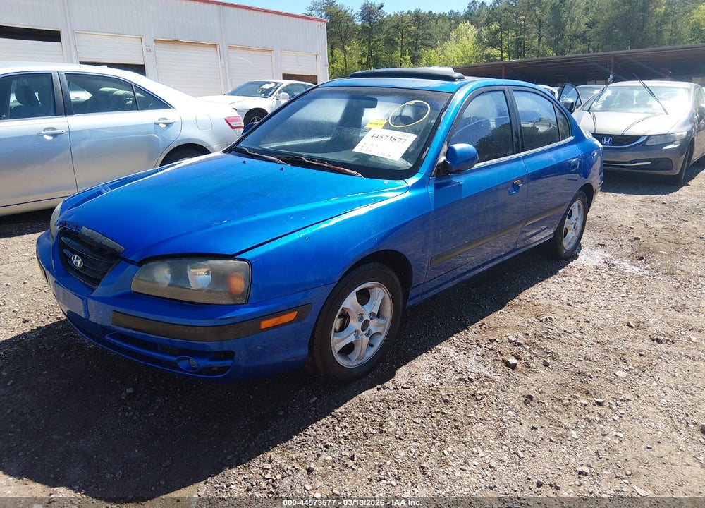 2004 HYUNDAI ELANTRA GLS/GT VIN: KMHDN46D74U791576