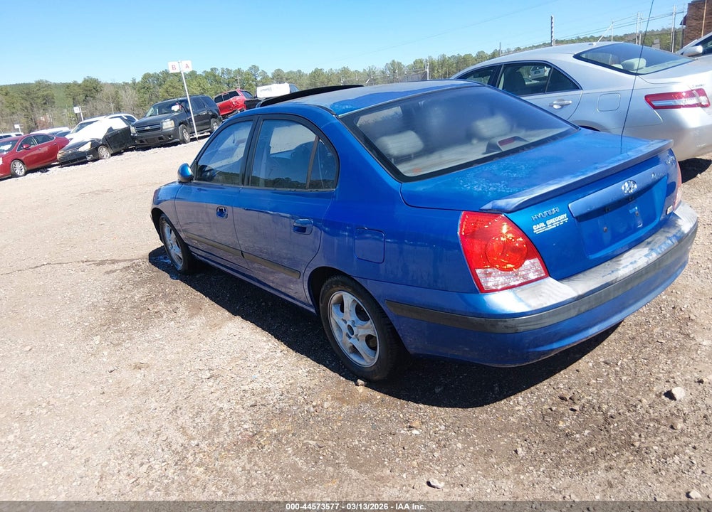 2004 HYUNDAI ELANTRA GLS/GT VIN: KMHDN46D74U791576