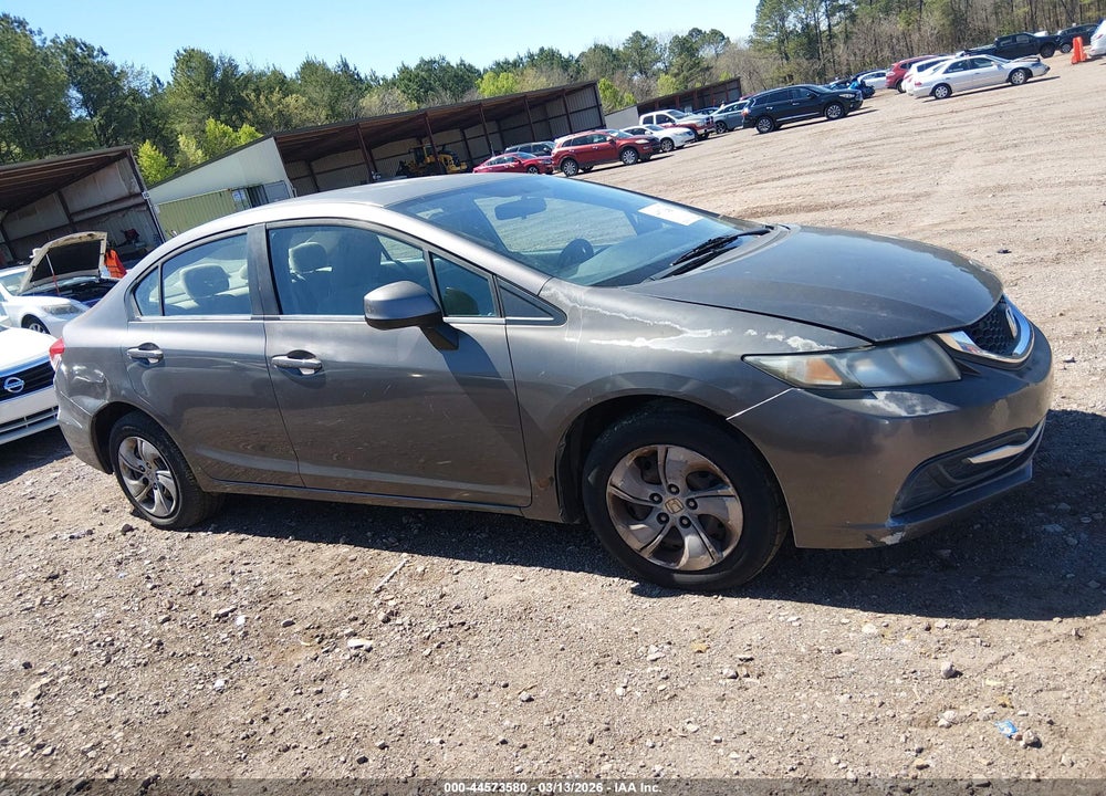 2013 HONDA CIVIC LX VIN: 19XFB2F57DE036185