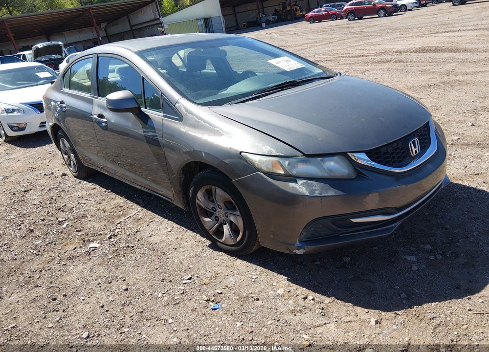 2013 HONDA CIVIC LX VIN: 19XFB2F57DE036185