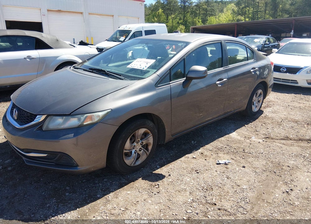 2013 HONDA CIVIC LX VIN: 19XFB2F57DE036185