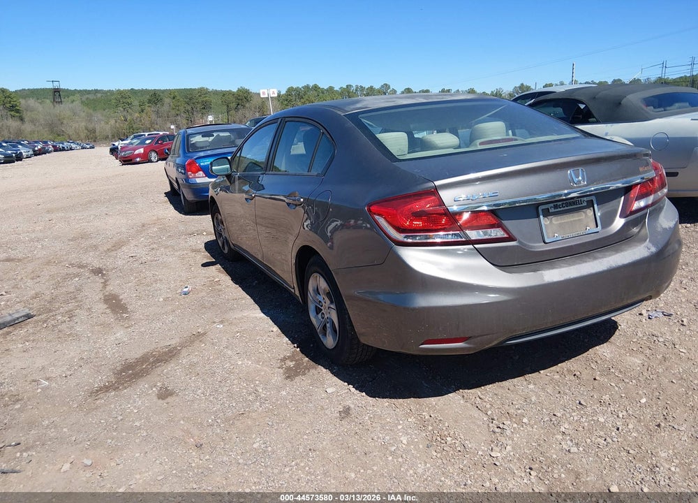 2013 HONDA CIVIC LX VIN: 19XFB2F57DE036185