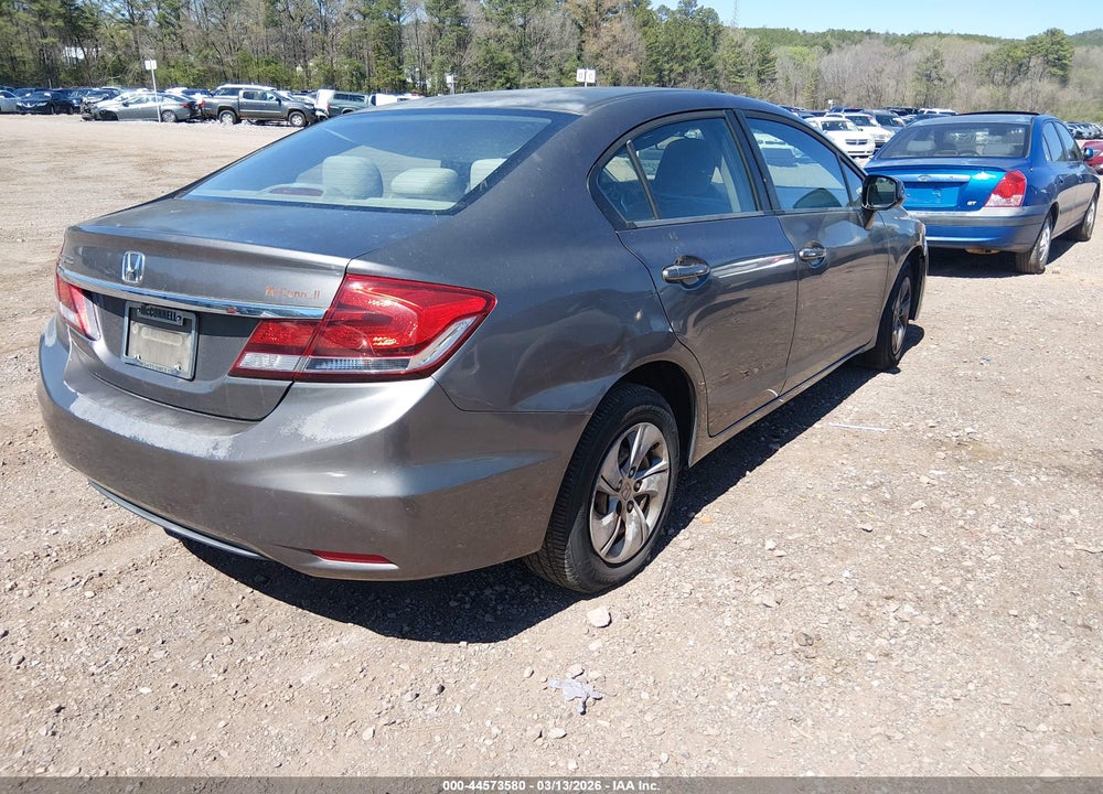 2013 HONDA CIVIC LX VIN: 19XFB2F57DE036185